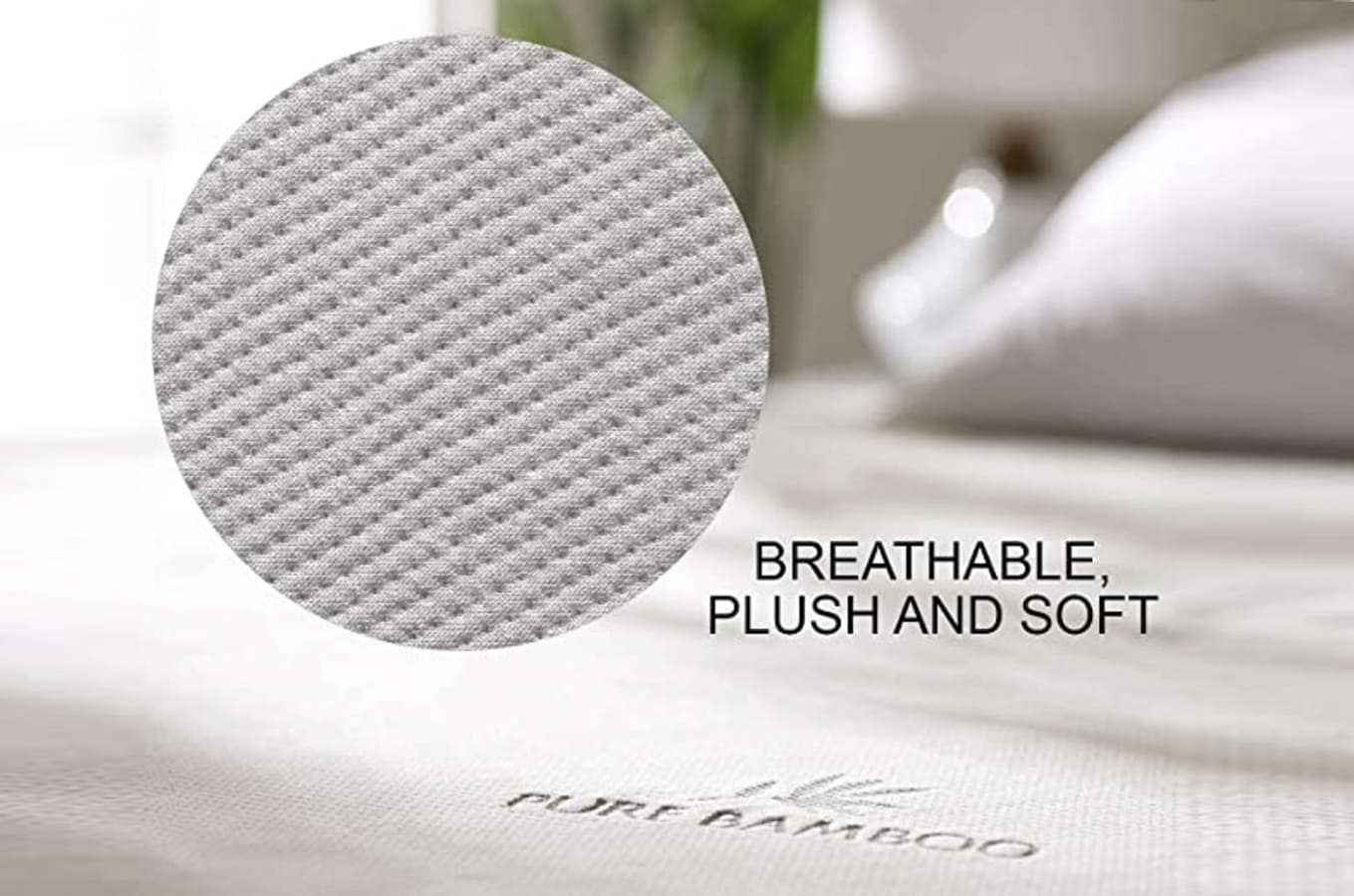 Bamboo Waterproof Mattress Protector with Zipper – DreamField Linen